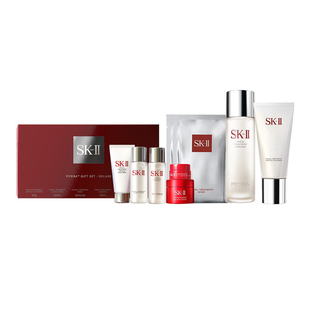 Facial Treatment Essence 230ml + Facial Treatment Gentle Cleanser 120g