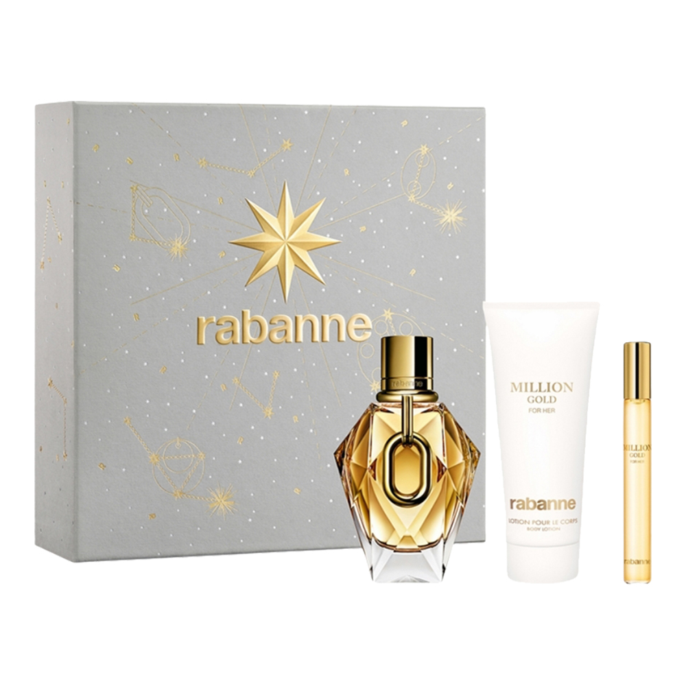Million Gold For Her Eau De Parfum Set (Holiday Limited Edition)