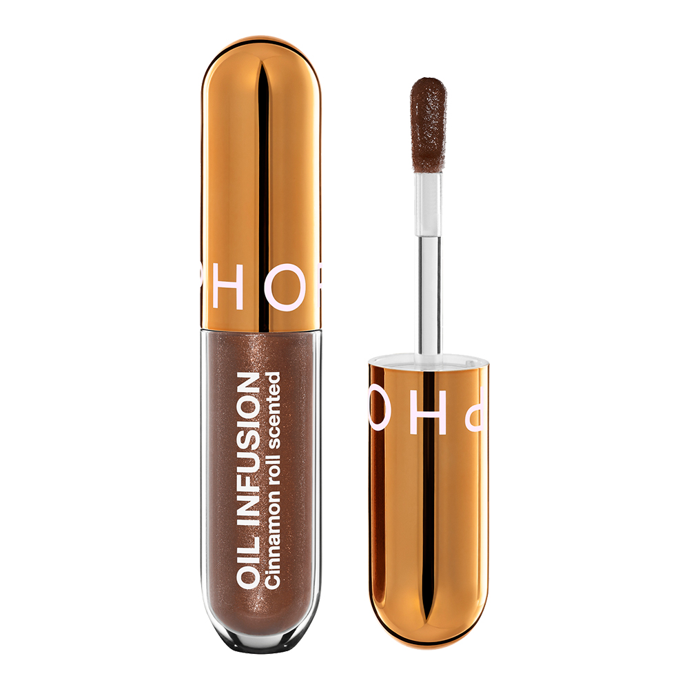 Oil Infusion Hydrating Lip Oil Cinnamon Roll Scented (Limited Edition)