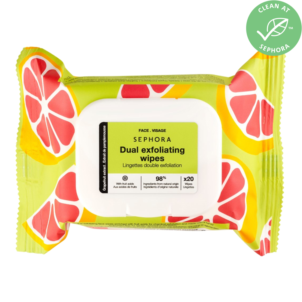 Dual Exfoliating Face Wipe