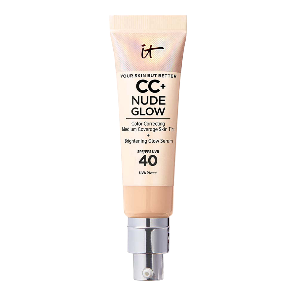 CC+ Nude Glow Lightweight Foundation + Glow Serum with SPF 40