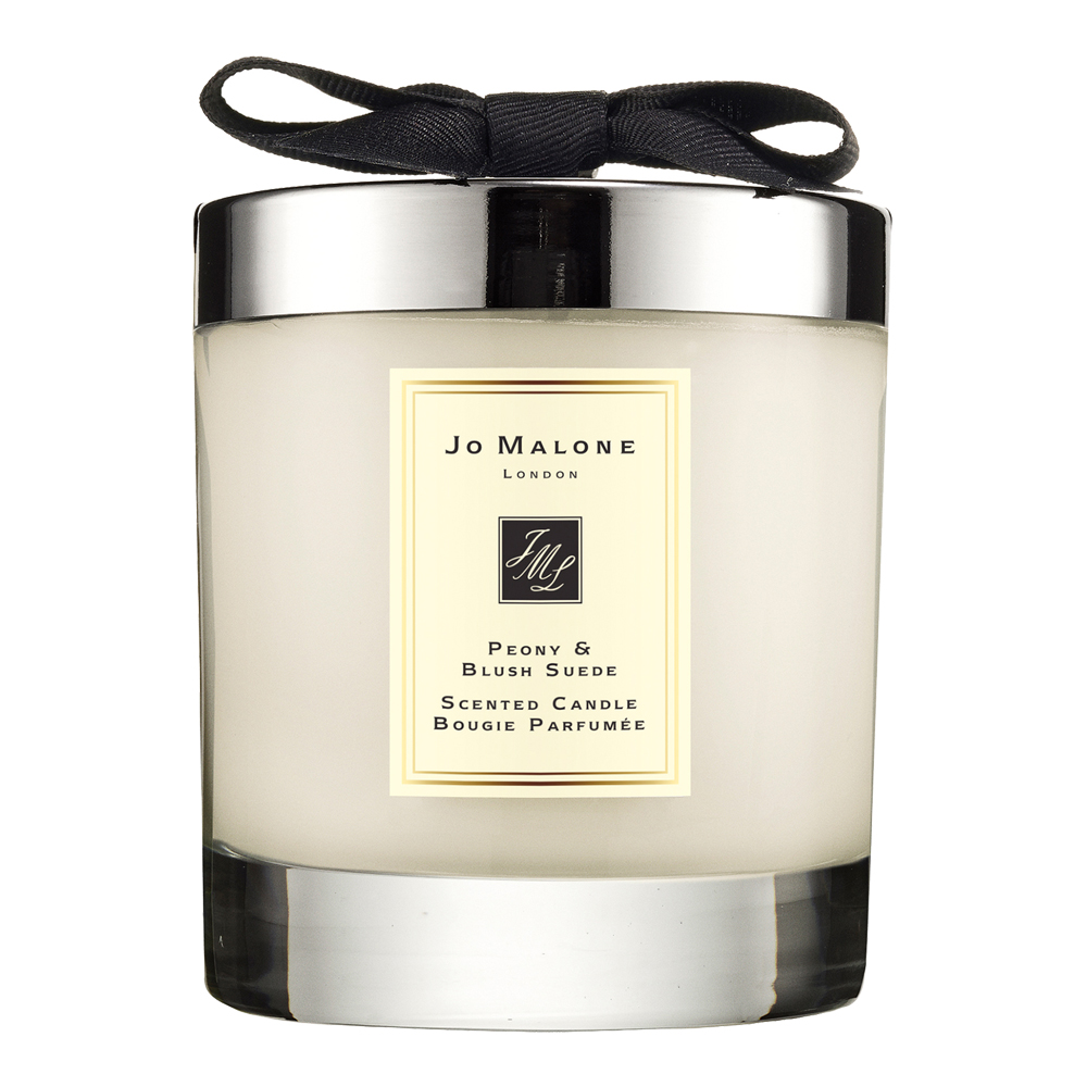 Peony & Blush Suede Home Candle