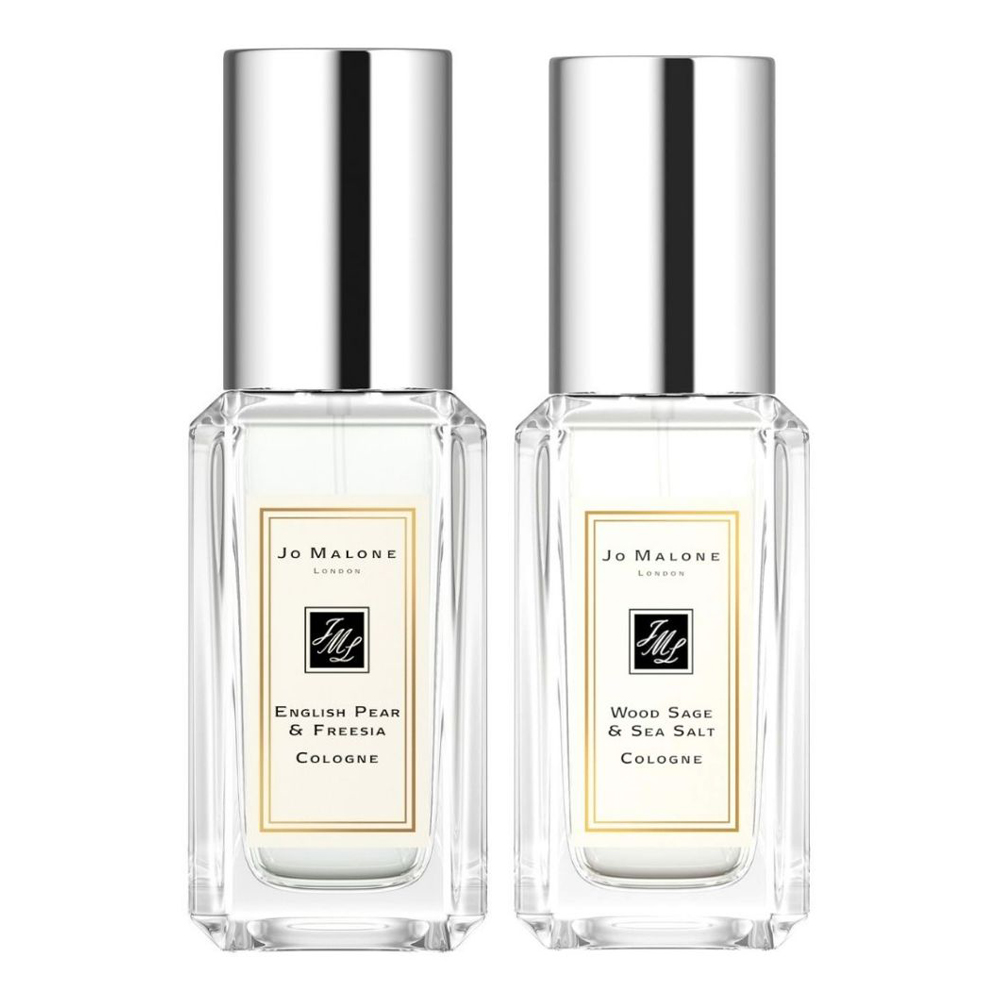English Pear & Freesia And Wood Sage & Sea Salt Cologne Miniature Duo