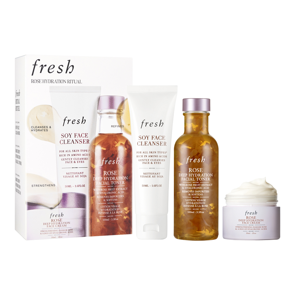 Rose Hydration Ritual Trio (Limited Edition)