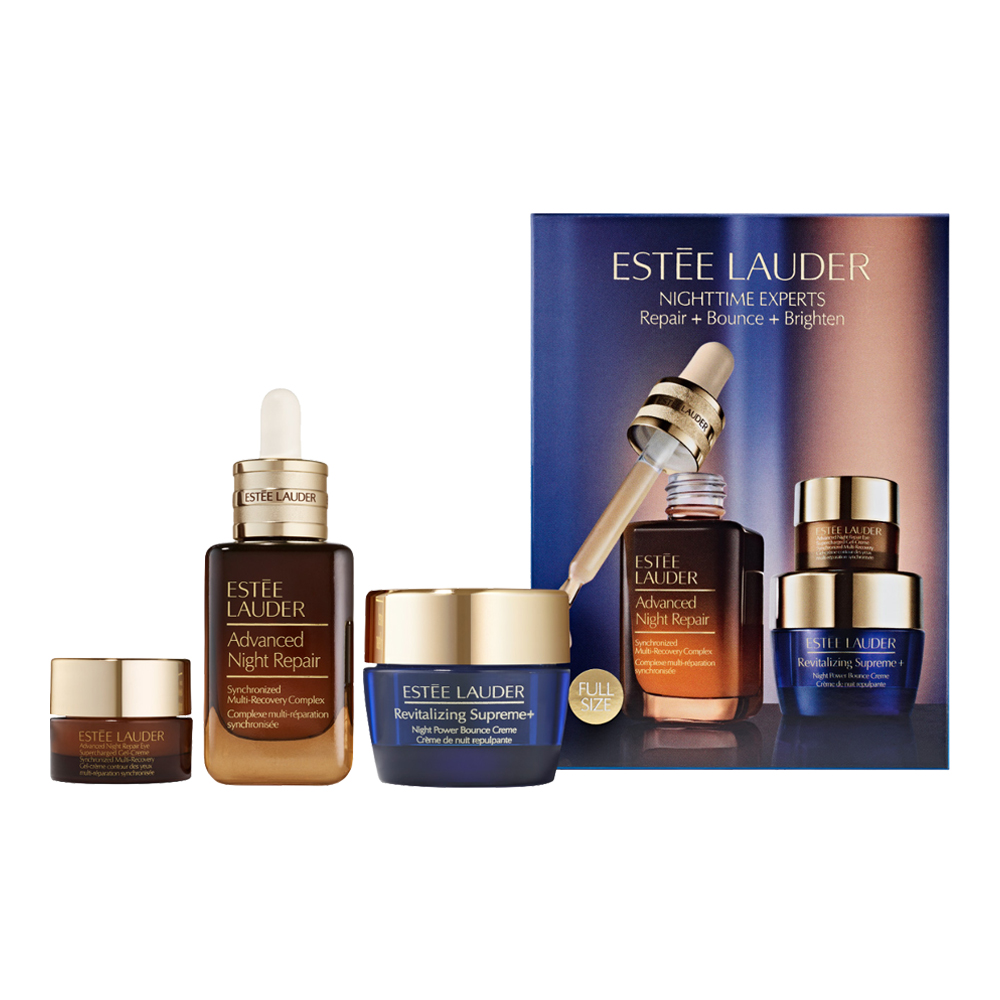 Nighttime Experts Repair + Bounce + Brighten Set