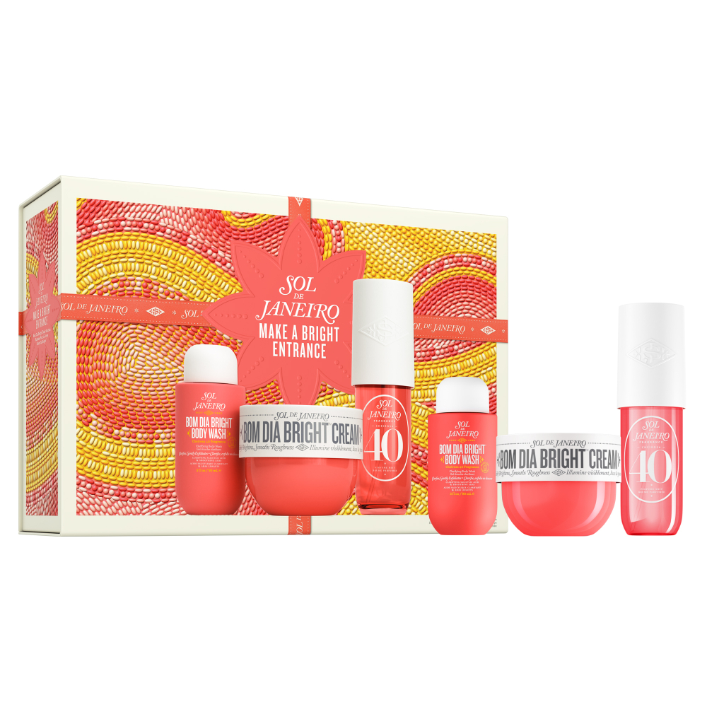 Make a Bright Entrance Bom Dia Bright Body Routine Gift Set (Holiday Limited Edition)