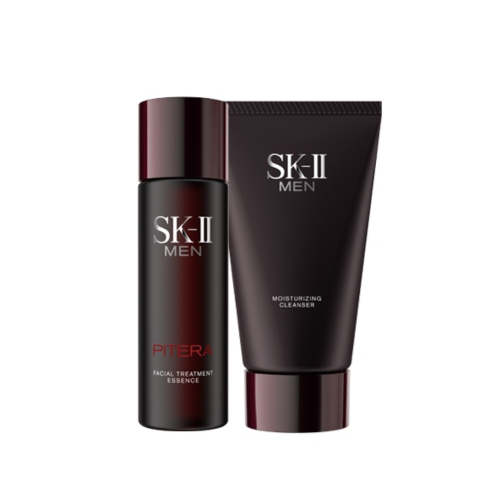 MEN Facial Treatment Essence 75ml + MEN Moisturizing Cleanser 120gr
