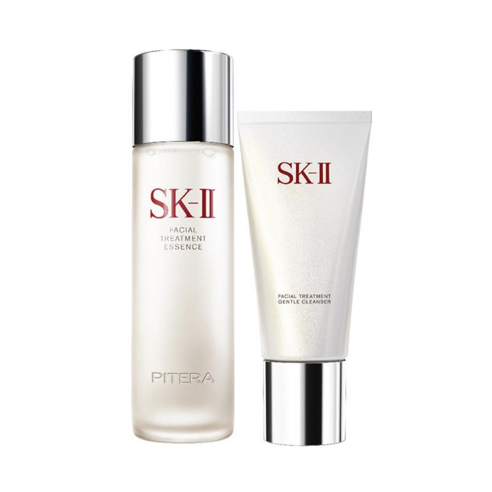 Facial Treatment Essence 230ml + Facial Treatment Gentle Cleanser 120g